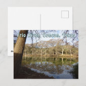 Rio Frio River Concan Texas Garner Briefkaart (Voorkant / Achterkant)