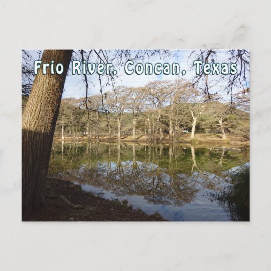 Rio Frio River Concan Texas Garner Briefkaart (Voorkant)
