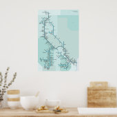 Rio Grande 20 x 30 Poster (Keuken)