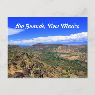 Rio Grande, Briefkaart van het New Mexico-landscha