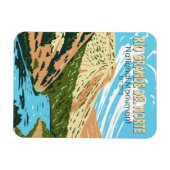 Río Grande del Norte Nationaal Monument Nieuw Mexi Magneet (Horizontaal)