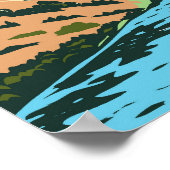 Río Grande del Norte Nationaal Monument Nieuw Mexi Poster (Hoek)