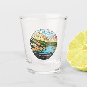 Río Grande del Norte National Monument Circle Shot Glas