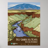 Rio Grande Del Norte Poster (Voorkant)