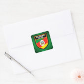 Rio Grande do Sul Flag Vierkante Sticker (Envelop)