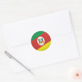 Rio Grande do Sul Ronde Sticker (Envelop)