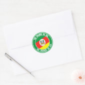 Rio Grande do Sul Round Emblem Ronde Sticker (Envelop)