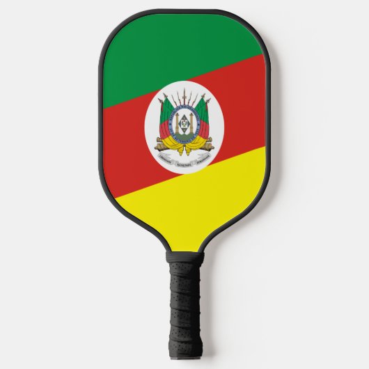 Rio Grande do Sul vlag - Brazilië Pickleball Paddle (Voorkant)