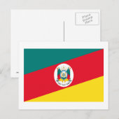 Rio Grande do Sul, vlag van Brazilië Briefkaart (Voorkant / Achterkant)