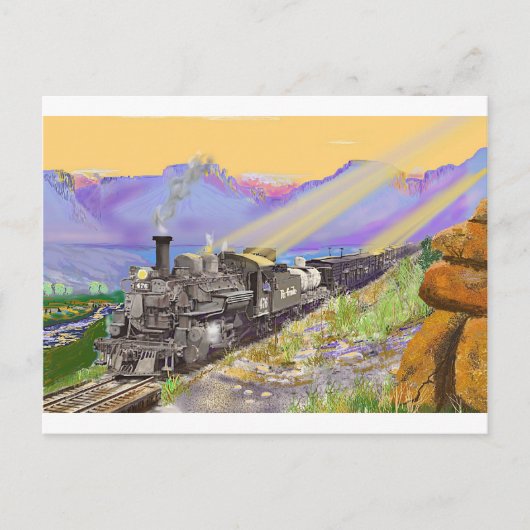 Rio Grande Gold K-28 476 Briefkaart (Voorkant)