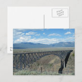 Rio Grande Gorge-brug Briefkaart (Voorkant / Achterkant)