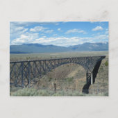 Rio Grande Gorge-brug Briefkaart (Voorkant)