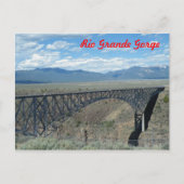 Rio Grande Gorge-brug Briefkaart (Voorkant)