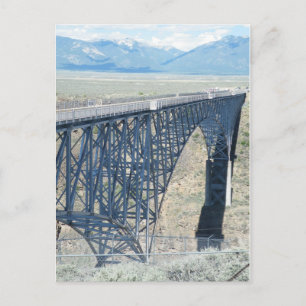 Rio Grande Gorge-brug Briefkaart