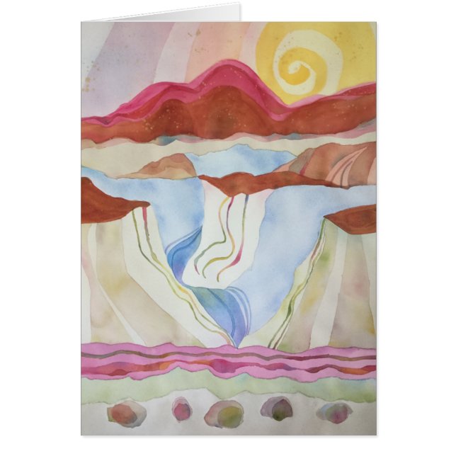 Rio Grande Gorge, ten zuiden van Taos, NM (Voorkant)