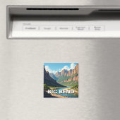 Rio Grande in het Big Bend National Park Magneet (Insitu (Vaatwasser))