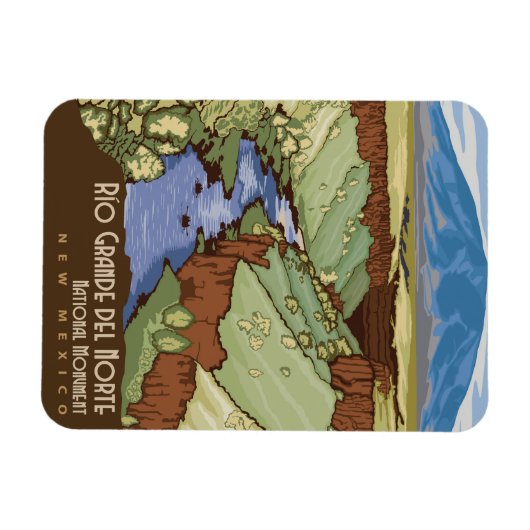 Rio Grande Magneet (Horizontaal)