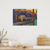 Rio Grande Prospector in de Royal Gorge Poster (Keuken)