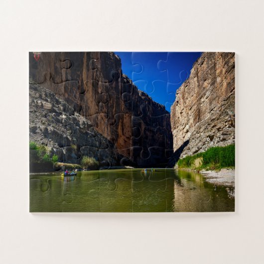 Rio Grande rivier Texas legpuzzel (Horizontaal)