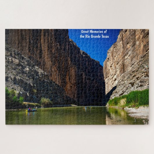 Rio Grande Texas. Jigzaag Puzzle Legpuzzel (Horizontaal)