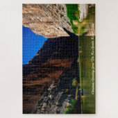 Rio Grande Texas. kerstcadeautjes Legpuzzel (Verticaal)