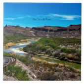 Rio Grande, Texas Tegeltje (Voorkant)