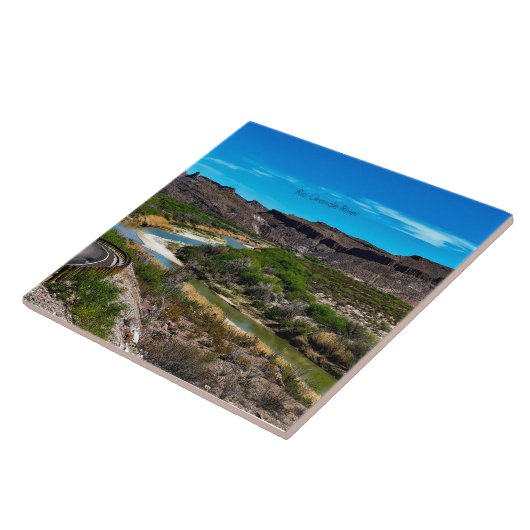 Rio Grande, Texas Tegeltje (Zijkant)