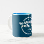 Rio Grande, Texas Tweekleurige Koffiemok (Voorkant links)