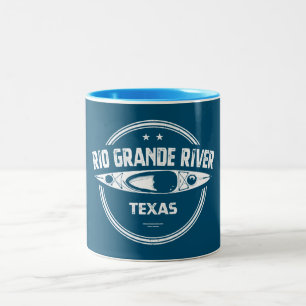 Rio Grande, Texas Tweekleurige Koffiemok