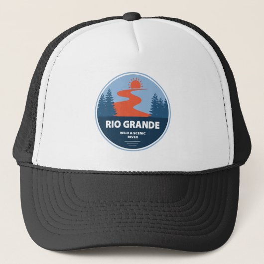 Rio Grande Wild and Scenic River Trucker Pet (Voorkant)