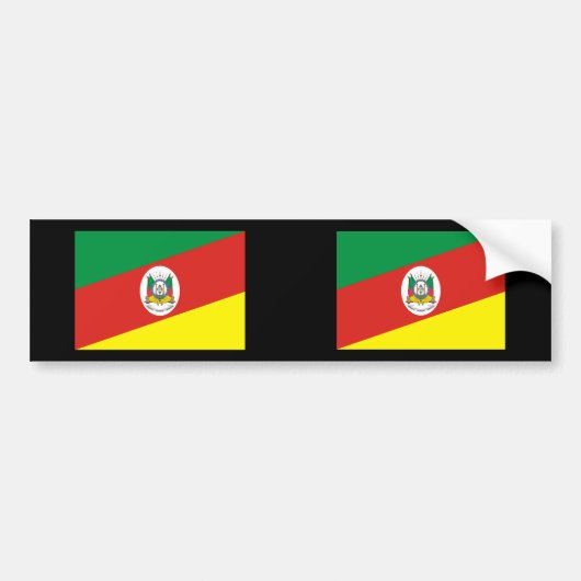 Rio Grandedo Sul, Brazilië Bumpersticker (Voorkant)