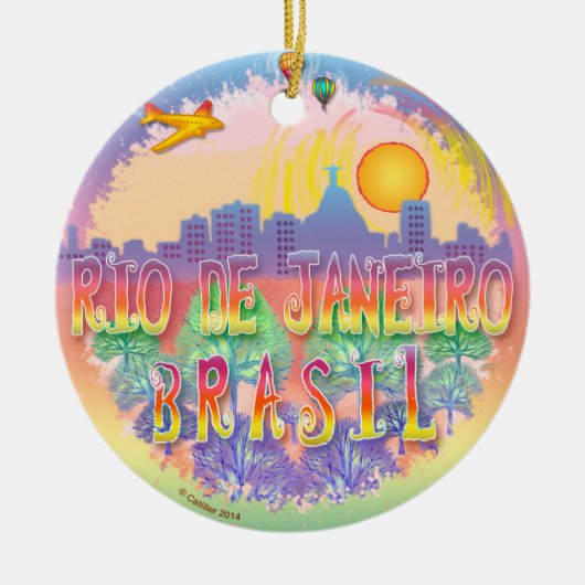 Rio Keramisch Ornament (Voorkant)