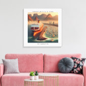 RIO MARAVILHA - Impressão em tela Canvas Afdruk (Insitu (Woonkamer))