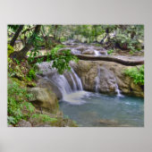 Rio Mesillos in San Luis Potosi, Mexico-poster Poster (Voorkant)