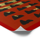 Rio modern-art SugarLoaf Poster (Hoek)