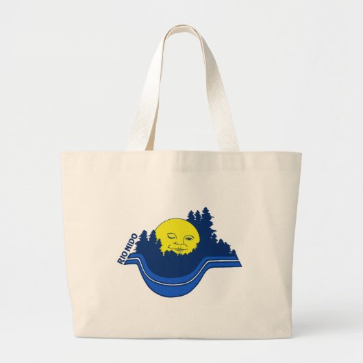 Rio Nido logo Grote Tote Bag (Voorkant)