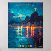 Rio Radiance - Christus de Verlosser Reflecties Poster (Voorkant)
