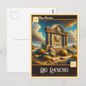 Rio Rancho, New Mexico | Antiek Briefkaart (Voorkant / Achterkant)