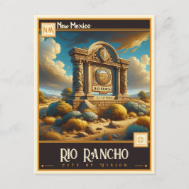 Rio Rancho, New Mexico | Antiek Briefkaart