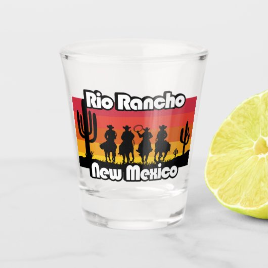 Rio Rancho Shot Glas (Voorkant)