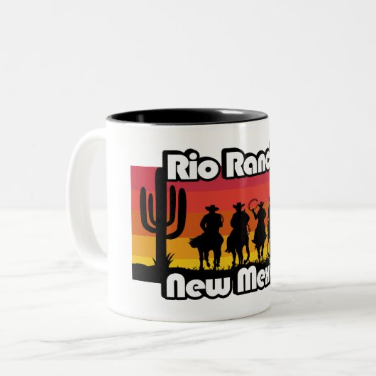 Rio Rancho Tweekleurige Koffiemok (Voorkant links)