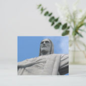 rio redeemer face briefkaart (Staand voorkant)