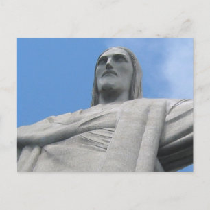 rio redeemer face briefkaart