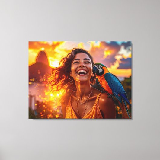 RIO - RIO DE JANEIRO CANVAS AFDRUK (Voorkant)