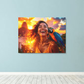 RIO - RIO DE JANEIRO CANVAS AFDRUK (Insitu (Houten vloer))