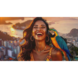 RIO ROCKS - BRAZILIË T-SHIRT