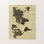 Rio Rosewood en Curly Maple Wereldkaart.jpg Legpuzzel (Verticaal)