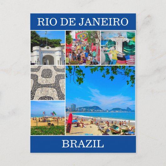 rio schilderachtig briefkaart (Voorkant)