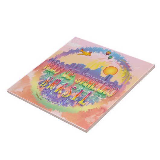 Rio Tegeltje (Zijkant)