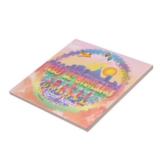 Rio Tegeltje (Zijkant)